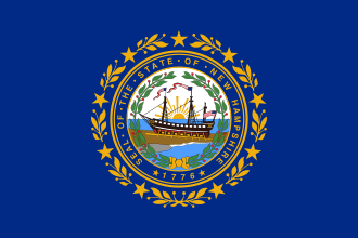 Bandeira: New Hampshire (Estados Unidos)