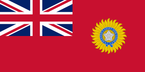 Bandeira: Raj Britânico