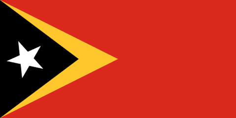 Bandeira: Timor-Leste