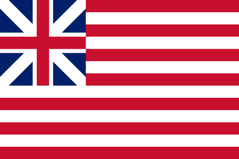 Bandeira: Treze Colônias Britânicas