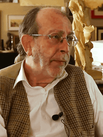 Retrato de Alain de Benoist