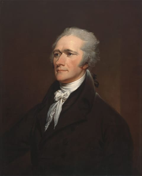 Retrato de Alexander Hamilton