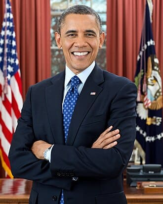 Retrato de Barack Obama