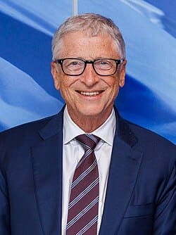 Retrato de Bill Gates
