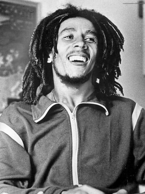 Retrato de Bob Marley