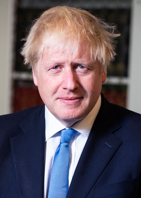 Retrato de Boris Johnson