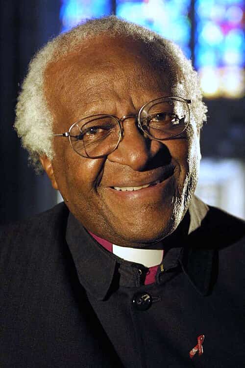 Retrato de Desmond Tutu