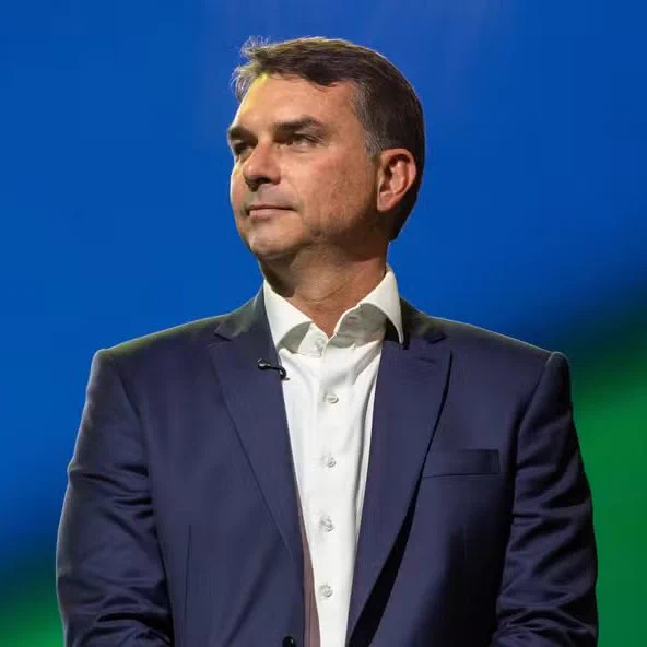 Retrato de Flávio Bolsonaro