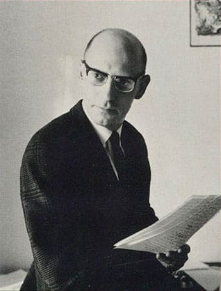 Retrato de Michel Foucault