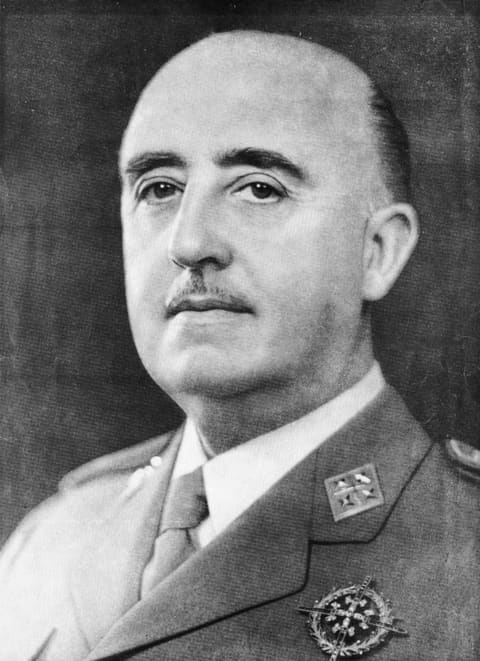Retrato de Francisco Franco
