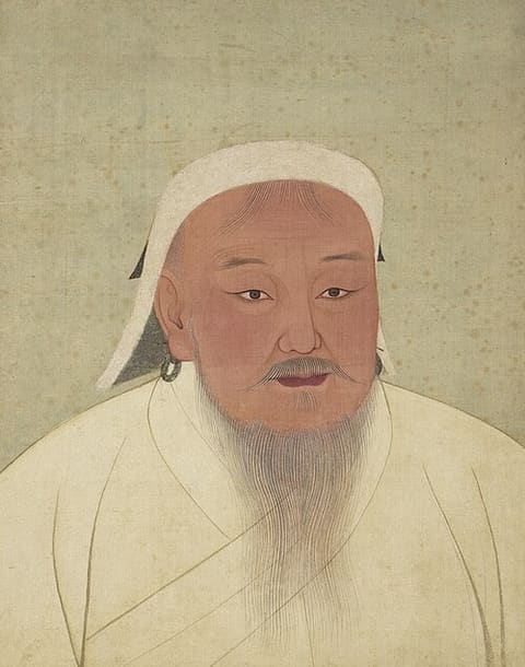 Retrato de Genghis Khan