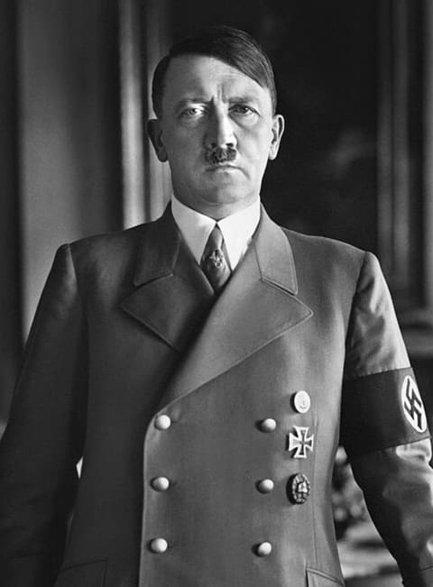 Retrato de Adolf Hitler