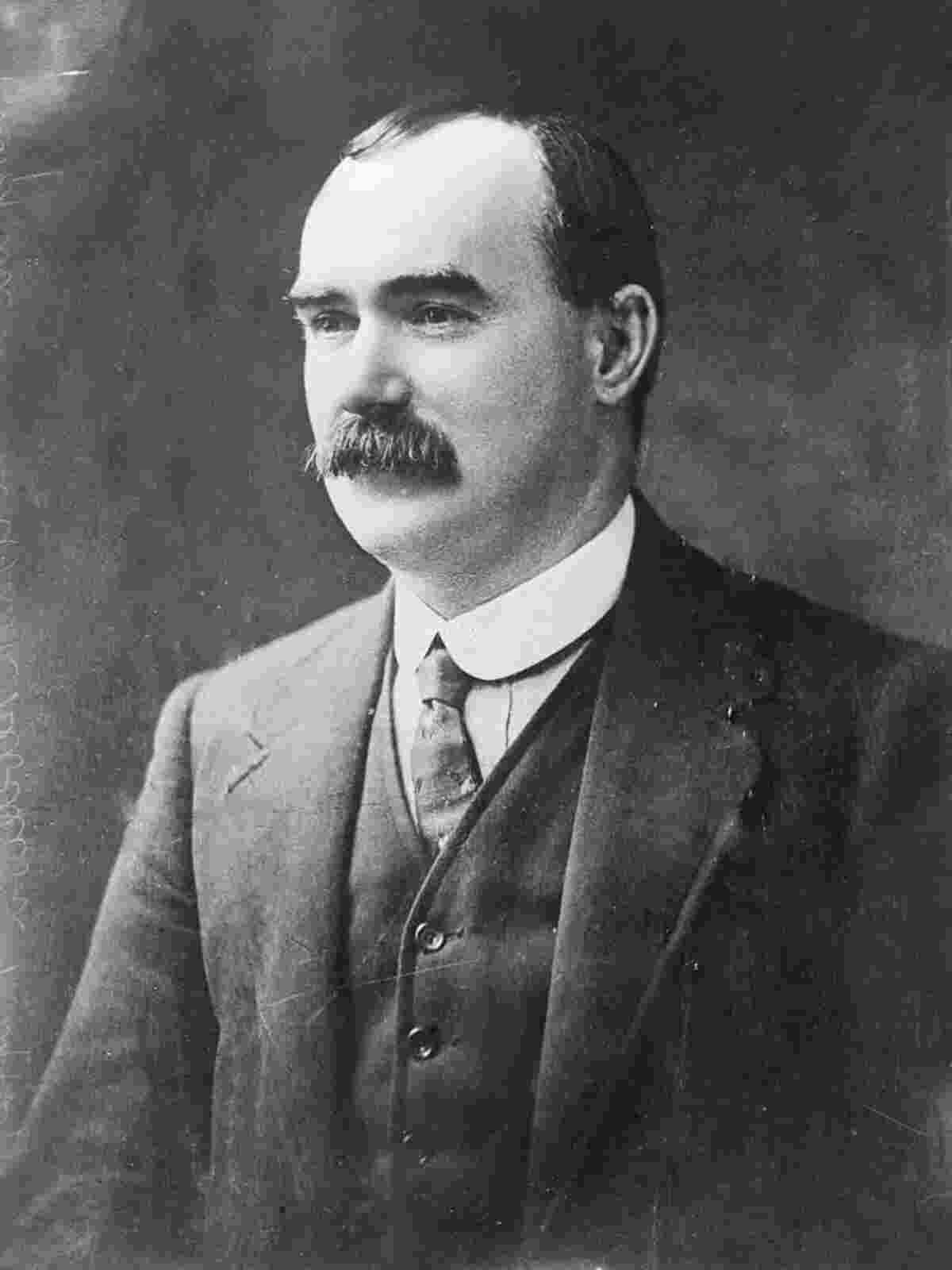Retrato de James Connolly