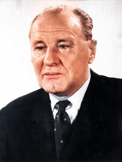 Retrato de János Kádár
