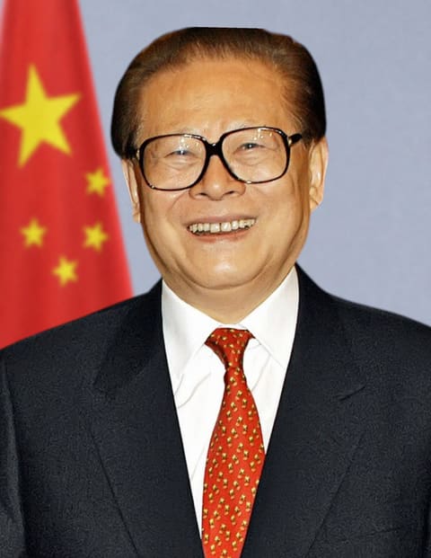 Retrato de Jiang Zemin
