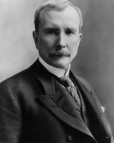 Retrato de John D. Rockefeller