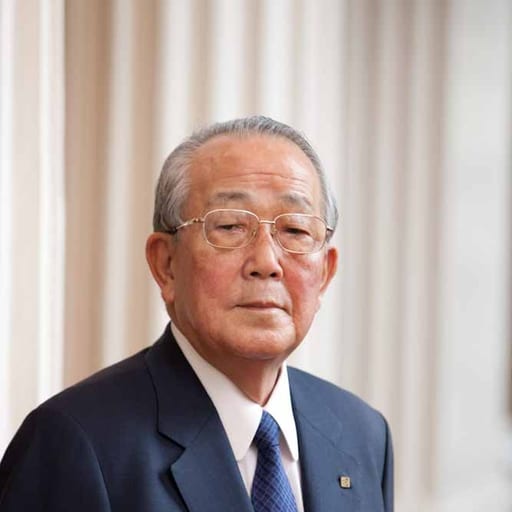 Retrato de Kazuo Inamori