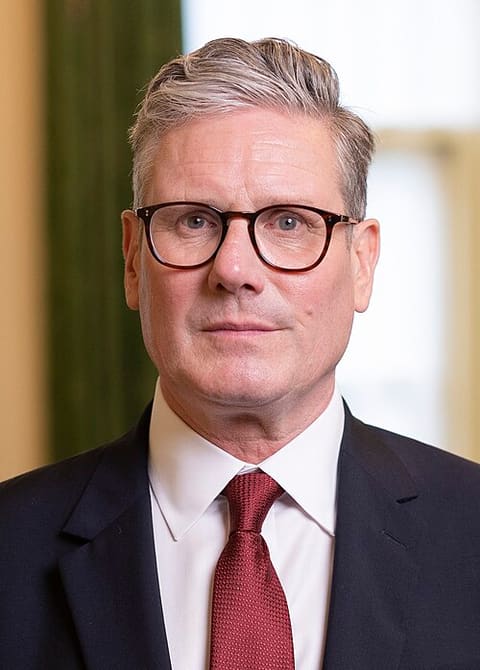 Retrato de Keir Starmer