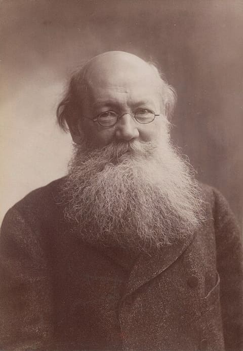 Retrato de Piotr Kropotkin