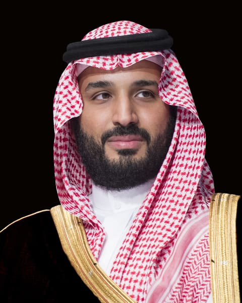 Retrato de Mohammed bin Salman