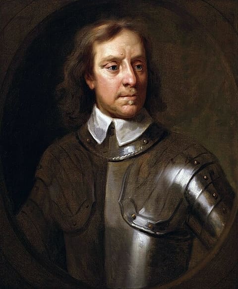 Retrato de Oliver Cromwell