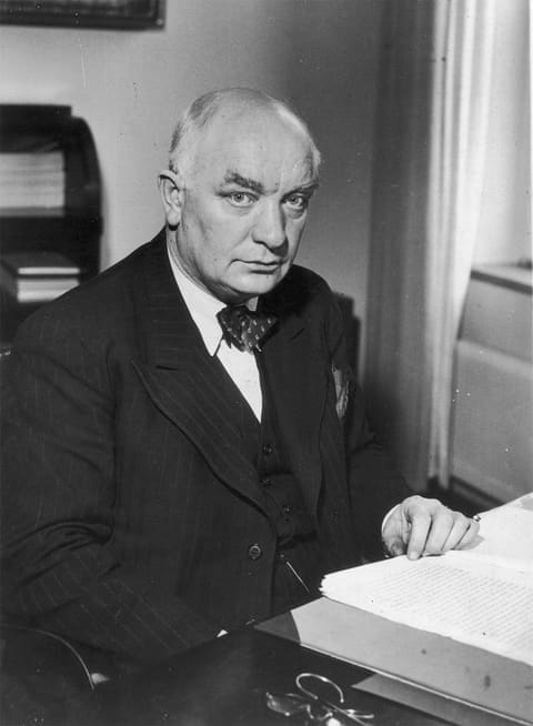 Retrato de Per Albin Hansson