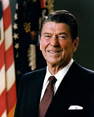 Retrato de Ronald Reagan
