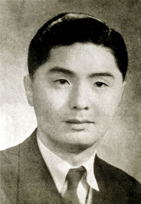 Retrato de Rong Yiren