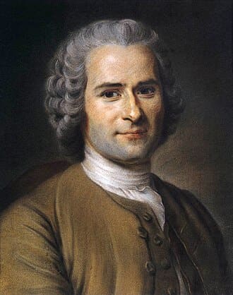 Retrato de Jean-Jacques Rousseau