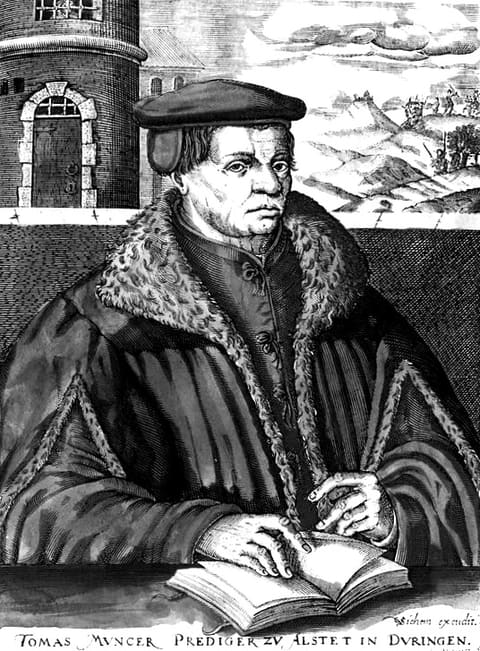 Retrato de Thomas Müntzer