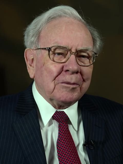 Retrato de Warren Buffett