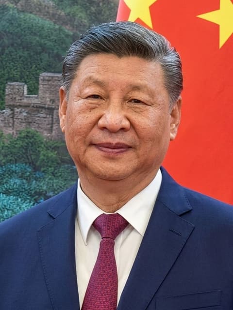 Retrato de Xi Jinping